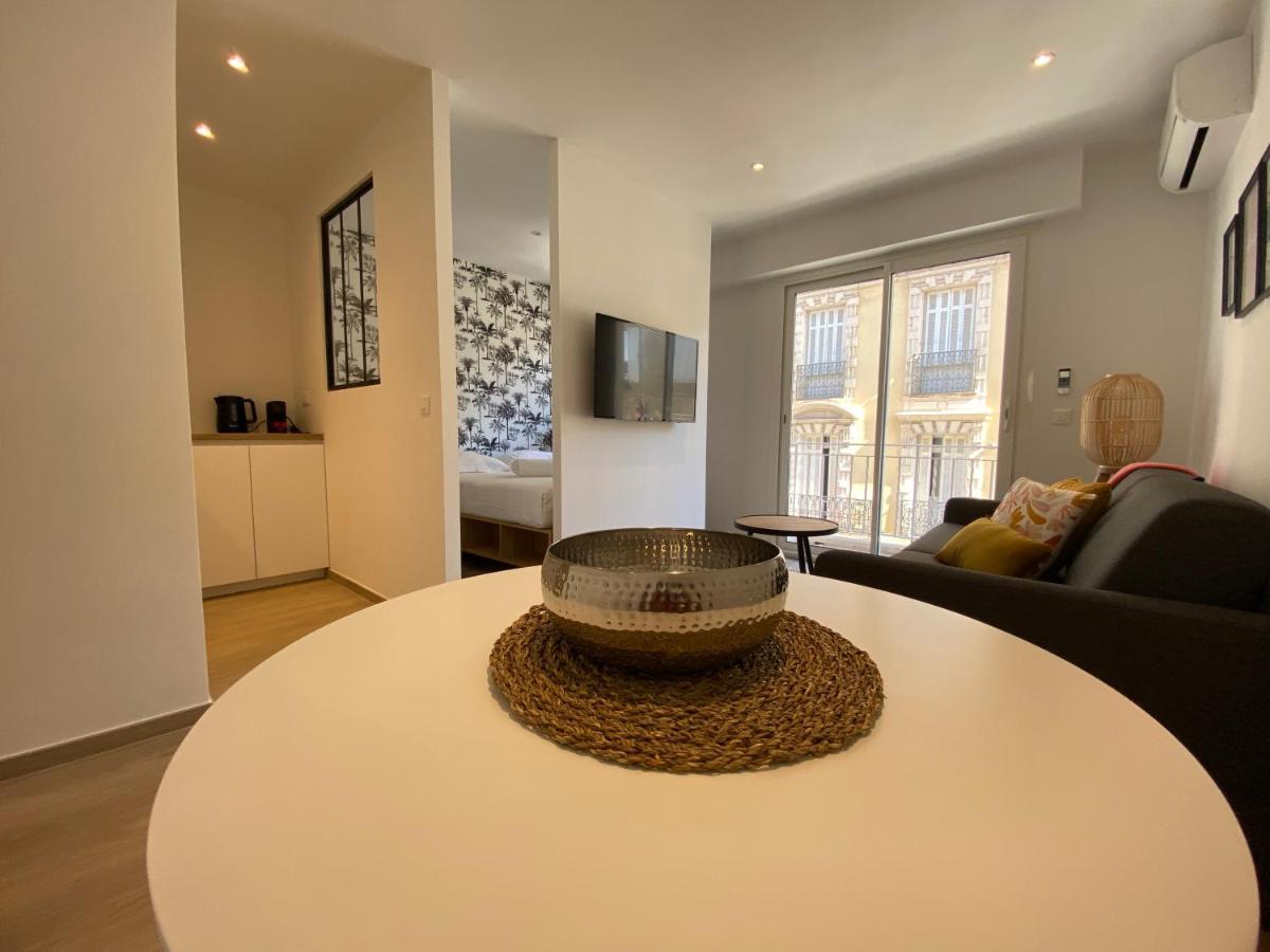 C001-Beau Studio Neuf Situe Au Centre Cannes Exteriér fotografie